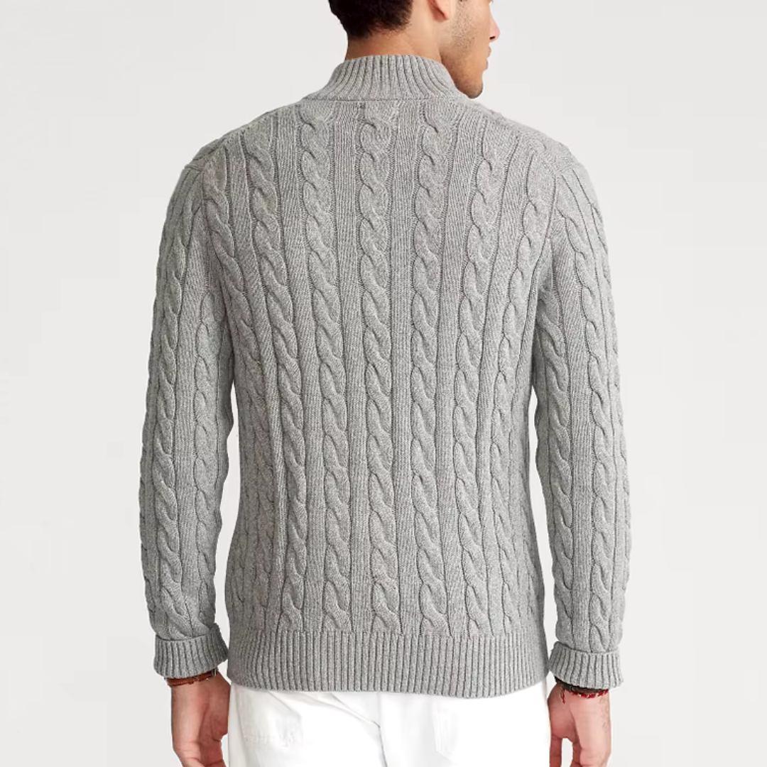 Castello | Old Money Half Zip Quarter Sweater