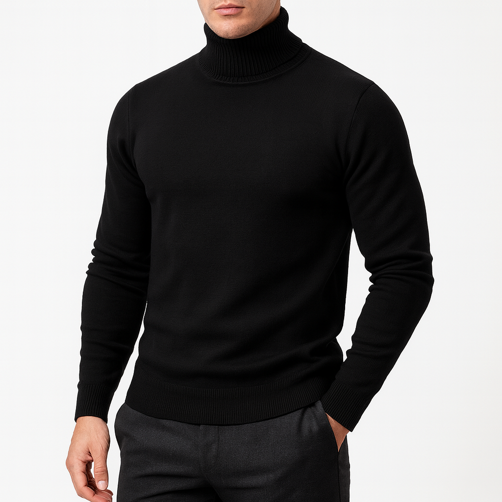 Exclusive Turtleneck Sweater for Men – Elegant, Soft & Versatile