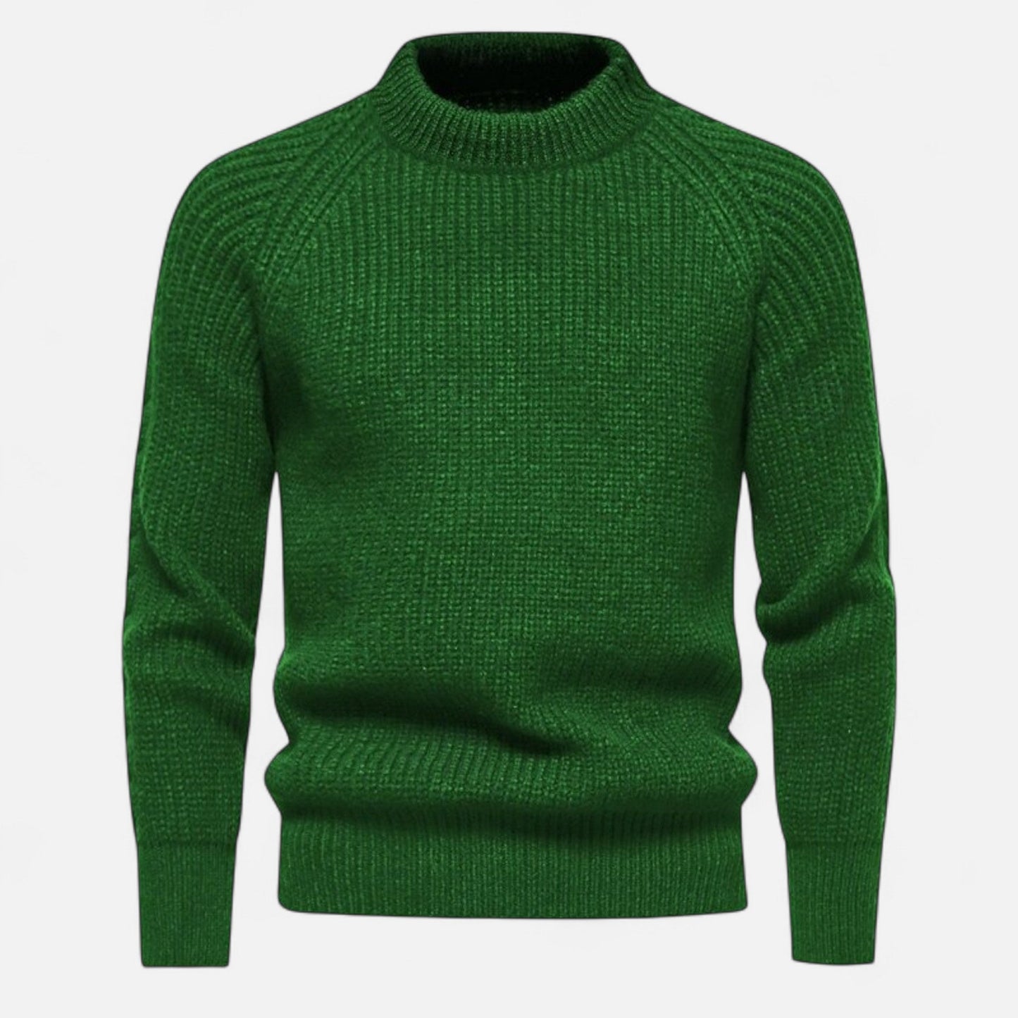 Men’s Slim-Fit Sweater – Ribbed Knit Elegance
